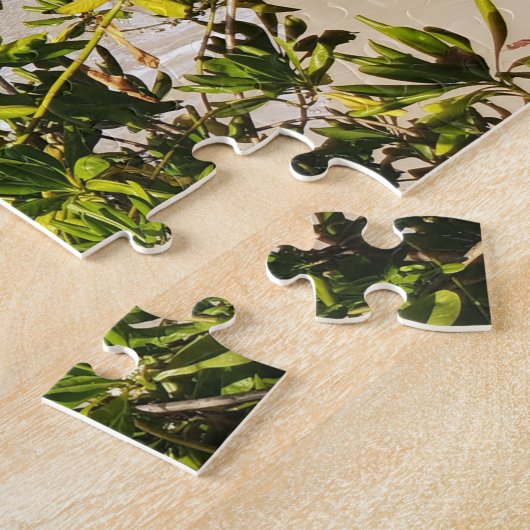 Tropical Island Beach Rocks Palmen Trees Puzzle (Seite)