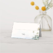 Tropical Island Beach Szene Platzkarte (Vorderseite)