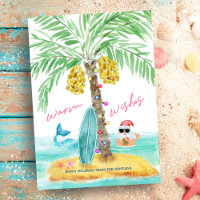 Tropical Island Beach Weihnachten