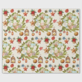 Tropical Island Coastal Weihnachten Geschenkpapier (Flach)