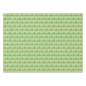 Tropical Island Green Palm Tree Palmtree Print Tischdecke (Vorderseite (Horizontal))