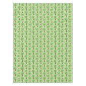 Tropical Island Green Palm Tree Palmtree Print Tischdecke (Vorderseite)