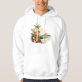 Tropical Island Hooded Sweatshirt (Vorderseite)