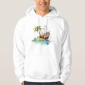 Tropical Island Hooded Sweatshirt (Vorderseite)