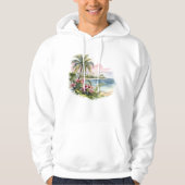 Tropical Island Hooded Sweatshirt (Vorderseite)
