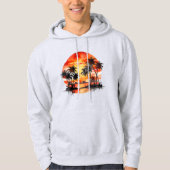 Tropical Island Hooded Sweatshirt (Vorderseite)