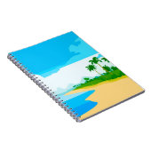 Tropical Island Notebook Notizblock (Rechte Seite)