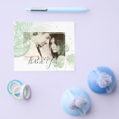 Tropical Island Palm Blätter Beach Wedding Flyer (Einzeln)