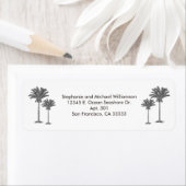 Tropical Island Palm Tree Individuelle Name (Insitu)