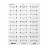 Tropical Island Palm Tree Individuelle Name (Vorne)