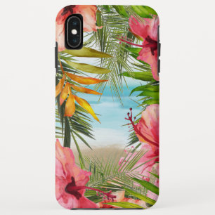 Tropical Island Paradise Hibiskus Blume Case-Mate iPhone Hülle