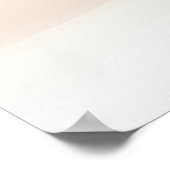 Tropical Island Paradise Poster (Ecke)