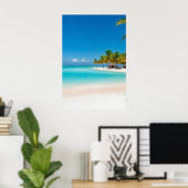 Tropical Island Paradise Poster (Heimbüro)