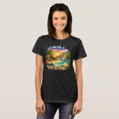 Tropical island print T-shirt (Vorne ganz)