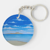 Tropical Island  Schlüsselanhänger (Rückseite)