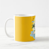 Tropical Island Sunset Drinkware Kaffeetasse (Links)