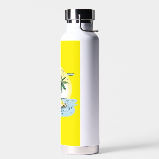 Tropical Island Sunset Drinkware Trinkflasche (Links)