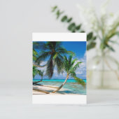 Tropical Island Tepuka Tuvalu Postkarte (Stehend Vorderseite)