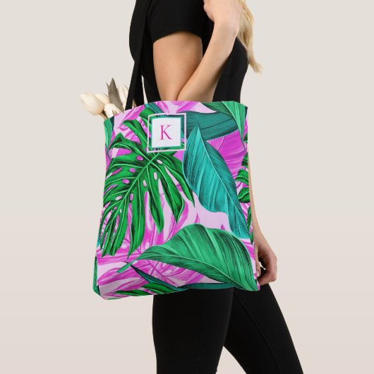 Tropical Island Vibes Monogram Tasche (Von Nahem)