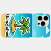 Tropical Island Vibes Palm Trecker Case-Mate iPhone Hülle (Rückseite (Horizontal))