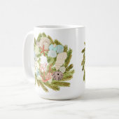 Tropical Island Weihnachtsfest-Tasse Kaffeetasse (Vorderseite Links)