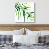 Tropical Jewel Leaf Leinwanddruck (Insitu (Schlafzimmer))