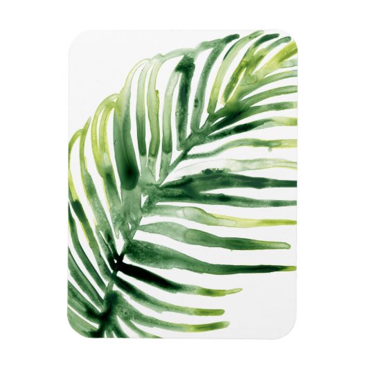 Tropical Jewel Leaf Magnet (Vertikal)