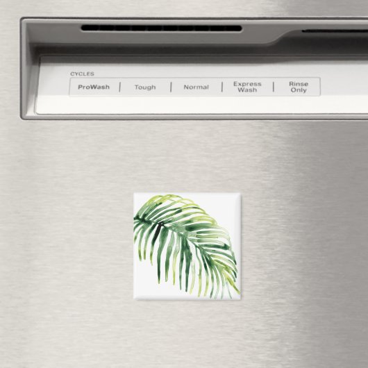 Tropical Jewel Leaf Magnet (In Situ (Geschirrspüler))