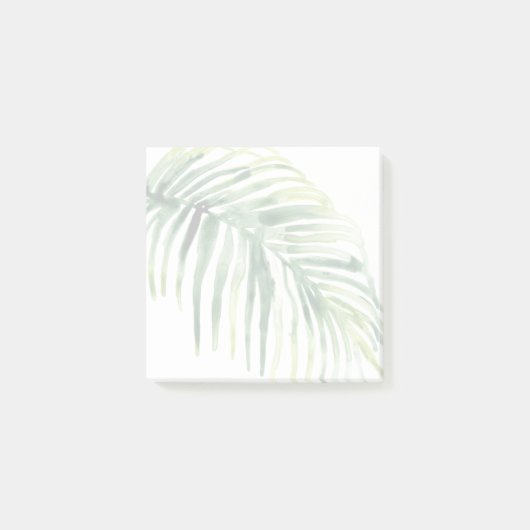 Tropical Jewel Leaf Post-it Klebezettel (Vorderseite)