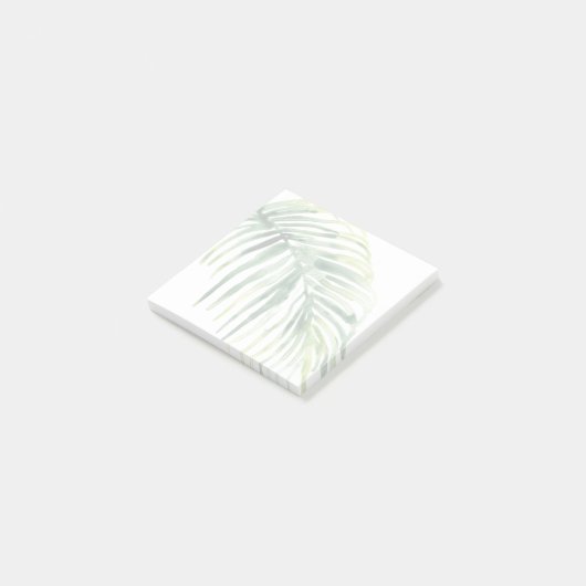 Tropical Jewel Leaf Post-it Klebezettel (angewinkelt)