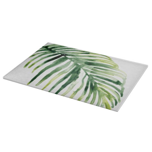Tropical Jewel Leaf Schneidebrett (Ecke)