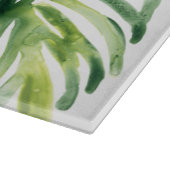 Tropical Jewel Leaf Schneidebrett (Ecke)