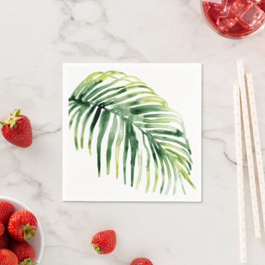 Tropical Jewel Leaf Serviette (Beispiel)