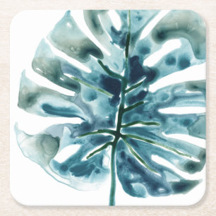 Tropical Jewel Palm Rechteckiger Pappuntersetzer