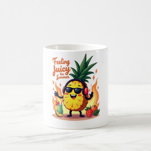 Tropical Juicy Pineapse Summer Tasse (Mittel)