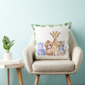 Tropical Jungle Baby animals Kissen (Stuhl )