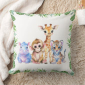 Tropical Jungle Baby animals Kissen (Decke)