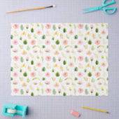 Tropical Jungle Floral Pattern Seidenpapier (Basteln)