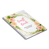 Tropical Jungle Floral Wedding Guest Book Notizblock (Rechte Seite)