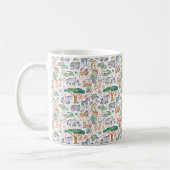 Tropical Jungle Safari Animals Baby Dusche Kaffeetasse (Links)