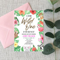 Tropical Jungle Safari Zoo Wild Animal Baby Dusche