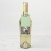 Tropical/Jungle Toucan bird  Flaschenanhänger (Auf Flasche)