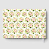 Tropical Jungle with Foliage Birthday Gästebuch (Rückseite)