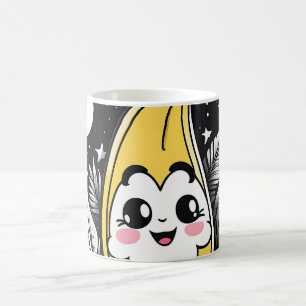 Tropical Kawaii Niedlich Banana Kaffeetasse
