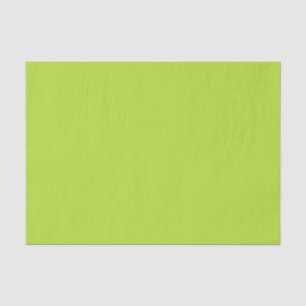 Tropical Kelp Bright Limon Citron Neon Green Solid Seidenpapier