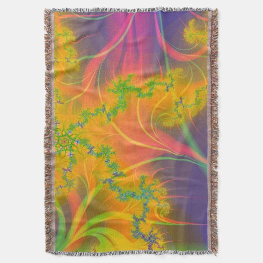 Tropical Kiss Decke (Vorderseite Vertikal)