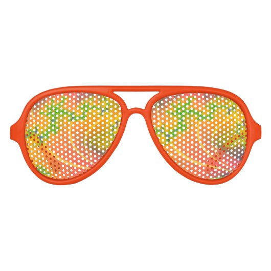 Tropical Kiss Sonnenbrille (Vorderseite)