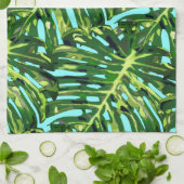 Tropical Kittuch Geschirrtuch (Gefaltet)