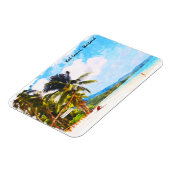 Tropical Koh Samui Thailand Beach Paradies Magnet (Linke Seite)