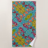Tropical Koi - Strandtuch (Vorderseite)